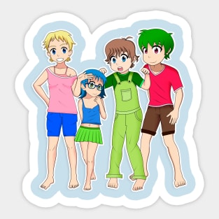 Pride Gang poster Sticker